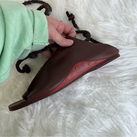 Free People | Cherry Valley Leather Tie Sandal NWT - Picture 4 of 6